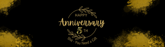 5 year wedding anniversary gift, wooden anniversary, wooden jewelry by madera design studio - black banner with gold dust