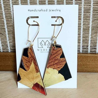 Madera design studio wholesale earrings fall foliage