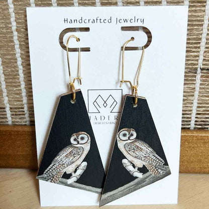 Madera design studio wholesale owl earrings